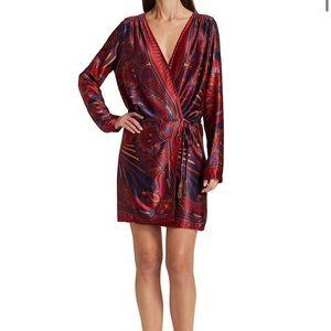 Farm Rio Macaw Arabesque mini dress XS